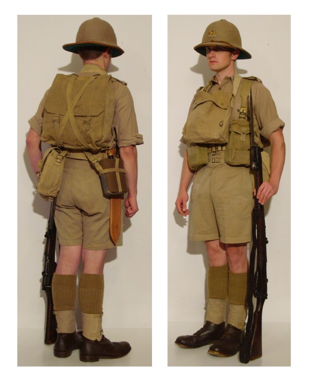 The British Soldier in Singapore (Circa 1941) Recreated | Military Sun ...